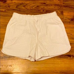 White cat and jack shorts